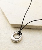 【23区/NIJYUSANKU】の【好評につき追加生産】リングトップ ネックレス シルバー系|ID: prp329100004283542 ipo3291000000035569676