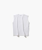 【エイトン/ATON】のDRY COTTON JERSEY ノースリーブプルオーバー WHITE|ID: prp329100004283704 ipo3291000000029740756