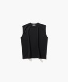 【エイトン/ATON】のDRY COTTON JERSEY ノースリーブプルオーバー BLACK|ID: prp329100004283704 ipo3291000000029740758