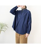 【キソ/kiso】の【洗える/草木染め】バンドカラーオーバーブラウス 人気、トレンドファッション・服の通販 founy(ファニー) ファッション Fashion レディースファッション WOMEN トップス・カットソー Tops/Tshirt シャツ/ブラウス Shirts/Blouses オレンジ Orange ヴィンテージ Vintage 洗える Washable スリット Slit タンブラー Tumbler パッチワーク Patchwork A/W・秋冬 Aw・Autumn/Winter・Fw・Fall-Winter S/S・春夏 Ss・Spring/Summer おすすめ Recommend 夏 Summer thumbnail インドアイネイビー|ID: prp329100004283743 ipo3291000000029740995