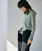【アイシービー/iCB】の【洗える】 ヴィスコースワイド デザインニットプルオーバー モスグリーン系|ID: prp329100004284119 ipo3291000000033409610