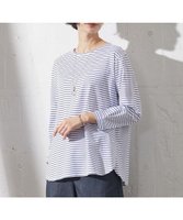 【ジェイ プレス/J.PRESS】の【吸水速乾】ベーシックジャージー ボーダー カットソー 人気、トレンドファッション・服の通販 founy(ファニー) ファッション Fashion レディースファッション WOMEN トップス・カットソー Tops/Tshirt シャツ/ブラウス Shirts/Blouses ロング / Tシャツ T-Shirts カットソー Cut and Sewn 春 Spring カットソー Cut And Sew カフス Cuffs 吸水 Water Absorption ジャージ Jersey ジャージー Jersey ストレッチ Stretch バランス Balance パイピング Piping ベスト Vest ベーシック Basic ボトム Bottom ボーダー Border ロング Long S/S・春夏 Ss・Spring/Summer 再入荷 Restock/Back In Stock/Re Arrival 夏 Summer |ID:prp329100004284180