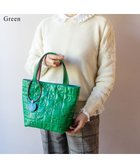 【ツモリチサト キャリー/tsumori chisato CARRY】のネコキルティング ハンドバッグ ミニバッグ グリーン|ID: prp329100004284220 ipo3291000000029743674