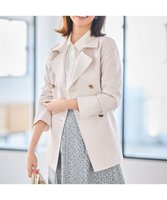 【エニィ スィス/any SiS】の【洗える】ベーシックハーフ トレンチコート 人気、トレンドファッション・服の通販 founy(ファニー) ファッション Fashion レディースファッション WOMEN アウター Coat Outerwear コート Coats ジャケット Jackets トレンチコート Trench Coats ジャケット Jacket スタイリッシュ Stylish スリット Slit ハーフ Half バランス Balance ベーシック Basic ボトム Bottom エレガント 上品 Elegant 再入荷 Restock/Back In Stock/Re Arrival 夏 Summer 定番 Standard 春 Spring S/S・春夏 Ss・Spring/Summer 洗える Washable ビジネス 仕事 通勤 Business |ID:prp329100004284442