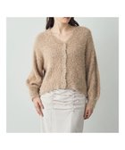 【イェッカ ヴェッカ/YECCA VECCA】のラメシャギーカーディガン Light Beige|ID: prp329100004284579 ipo3291000000029745913