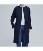 【ベイジ,/BEIGE,】のMARIE / ノーカラーコート Navy|ID: prp329100004284717 ipo3291000000034515434