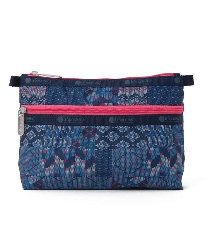 【レスポートサック/LeSportsac】のCOSMETIC CLUTCH/パッチワークニット インテリア・キッズ・メンズ・レディースファッション・服の通販 founy(ファニー) https://founy.com/ ファッション Fashion レディースファッション WOMEN トップス・カットソー Tops/Tshirt ニット Knit Tops 財布 Wallets ポーチ Pouches おすすめ Recommend ジップ Zip パッチワーク Patchwork プリント Print ポケット Pocket ポーチ Pouch ワンポイント One Point 旅行 Travel 財布 Wallet |ID: prp329100004285053 ipo3291000000029748357