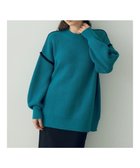 【イェッカ ヴェッカ/YECCA VECCA】の配色ラインニット Blue Green|ID: prp329100004285378 ipo3291000000029865415