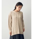 【イェッカ ヴェッカ/YECCA VECCA】のケーブルニット Beige|ID: prp329100004285451 ipo3291000000029865394