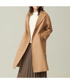 【ジェイプレスヨークストリート/J.PRESS YORK STREET】の【WOMEN】メルトン ガウンコート キャメル系|ID: prp329100004285656 ipo3291000000031917068
