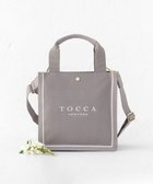 【トッカ/TOCCA】の【WEB限定】TABLEAU BAG キャンバスバッグ ライトグレー系|ID: prp329100004285773 ipo3291000000032663376