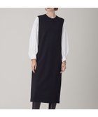 【アイシービー/iCB】の【WEB限定・洗える】ストレッチポンチ ドッキングワンピース ブラック系|ID: prp329100004285786 ipo3291000000032063780