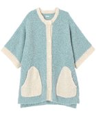 【ツモリチサト スリープ/tsumori chisato SLEEP】のツモリチサト カーディガン 6分袖 ルームウェア 横編みニット素材 あたたかい tsumori chisato SLEEP URW140 /ワコール 人気、トレンドファッション・服の通販 founy(ファニー) ファッション Fashion レディースファッション WOMEN トップス・カットソー Tops/Tshirt ニット Knit Tops カーディガン Cardigans カーディガン Cardigan パジャマ Pajamas ポケット Pocket thumbnail ブルー|ID: prp329100004285842 ipo3291000000029751968