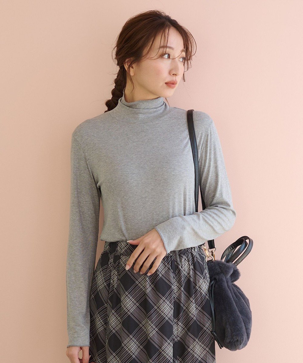 【エニー/ANY】のシアータートルネック 人気、トレンドファッション・服の通販 founy(ファニー) 　ファッション　Fashion　レディースファッション　Fashion for Women　トップス・カットソー　Cut & Sew Tops　シャツ・ブラウス・オフィスカジュアル　Elegant Blouses & Button-Ups　ロングTシャツ・Tシャツ　Longline T-Shirts & Tees　カットソー・ベーシックTシャツ　Cut-and-Sewn Tops / Stretch Tees & Basics　タートルネック・ハイネックトップス　Turtlenecks & High-Neck Tops　カットソー　Cut and Sewn Top　フィット　Fit, Slim Fit　ベーシック　Basic, Essential　エレガント 上品　Elegant　A/W・秋冬　Autumn/Winter　 other-1|ID: prp329100004286014 ipo3291000000033648780