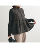 【グリーンパークス/Green Parks】のラメツィードペプラムベスト 人気、トレンドファッション・服の通販 founy(ファニー) ファッション Fashion レディースファッション WOMEN アウター Coat Outerwear トップス・カットソー Tops/Tshirt ベスト/ジレ Gilets/Vests A/W・秋冬 Aw・Autumn/Winter・Fw・Fall-Winter ツィード Tweed フェミニン Feminine フロント Front ベスト Vest ペプラム Peplum ポケット Pocket 再入荷 Restock/Back In Stock/Re Arrival thumbnail Black|ID: prp329100004286135 ipo3291000000029753225