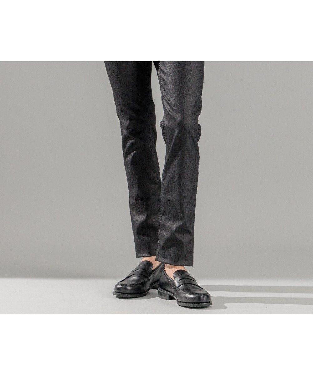 【ジョゼフ オム/JOSEPH HOMME / MEN】の新色【抜群のストレッチ性/光沢素材】ハイパワーソフトストレッチ 5ポケットパンツ / STICK 5P インテリア・キッズ・メンズ・レディースファッション・服の通販 founy(ファニー) 　ファッション　Fashion　メンズファッション　Fashion for Men　ボトムス　Bottoms　ストレッチ　Stretch, Stretchy Fabric　ストレート　Straight, Straight Cut　スリム　Slim, Slim Fit　デニム　Denim, Jeans Material　定番　Standard, Basic Item　人気　Popular, Best Seller　ポケット　Pocket, Pocket Detail　A/W・秋冬　Autumn/Winter　S/S・春夏　SS, Spring/Summer, Warm Season　夏　Summer　ブラック系|ID: prp329100004286175 ipo3291000000032649619