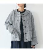 【クラフトスタンダードブティック/CRAFT STANDARD BOUTIQUE】のツイードフリンジジャケット Gray|ID:prp329100004286220