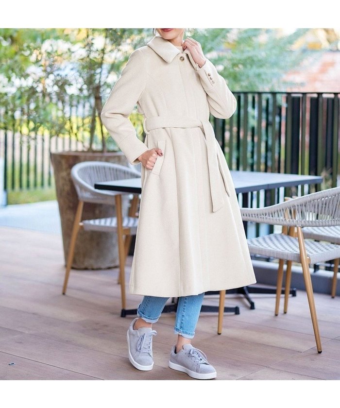 【ティアクラッセ/Tiaclasse】のフェイクウールステンカラーコート インテリア・キッズ・メンズ・レディースファッション・服の通販 founy(ファニー) https://founy.com/ ファッション Fashion レディースファッション WOMEN アウター Coat Outerwear コート Coats ジャケット Jackets アクセサリー Accessories 秋 Autumn/Fall シューズ Shoes ジャケット Jacket スリット Slit フレア Flare ポケット Pocket ミドル Middle ヨーク Yoke 冬 Winter A/W・秋冬 Aw・Autumn/Winter・Fw・Fall-Winter 再入荷 Restock/Back In Stock/Re Arrival おすすめ Recommend NEW・新作・新着・新入荷 New Arrivals ビジネス 仕事 通勤 Business |ID: prp329100004286422 ipo3291000000031951072