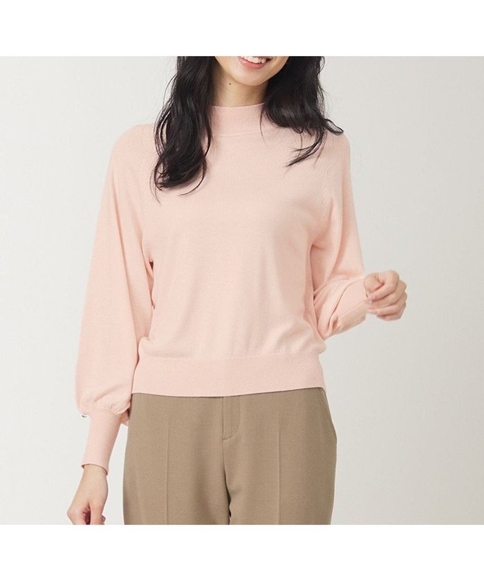 【エニィ スィス/any SiS】の【洗える】カシミヤブレンドパフ袖 ニット インテリア・キッズ・メンズ・レディースファッション・服の通販 founy(ファニー) https://founy.com/ ファッション Fashion レディースファッション Fashion for Women トップス・カットソー Cut & Sew Tops ニット Knit Tops & Sweaters シンプル Simple, Minimal スリーブ Sleeve, Long Sleeve / Short Sleeve セーター Sweater, Knitwear フェミニン Feminine, Girly エレガント 上品 Elegant 洗える Machine Washable A/W・秋冬 Autumn/Winter |ID: prp329100004286578 ipo3291000000034338318