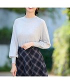 【エニィ スィス/any SiS】の【洗える】カシミヤブレンドパフ袖 ニット ライトグレー|ID: prp329100004286578 ipo3291000000034338320