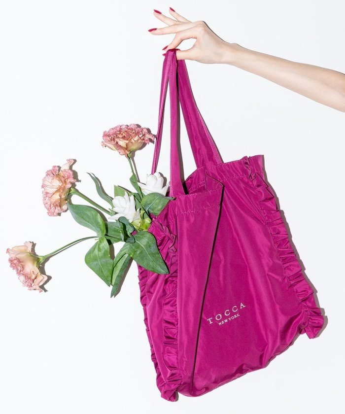 【トッカ/TOCCA】の【大人百花掲載】【A4サイズ対応・折りたたみ可】TRIM WAVES SUBBAG サブバッグ インテリア・キッズ・メンズ・レディースファッション・服の通販 founy(ファニー) https://founy.com/ ファッション Fashion レディースファッション Fashion for Women バッグ Bags コンパクト Compact, Small Size 財布 Wallet, Purse 雑誌 Magazine, Fashion Magazine トリミング Trimming, Decorative Edge 人気 Popular, Best Seller フェミニン Feminine, Girly フラット Flat, Flat Shoes フリル Frill, Ruffle ポケット Pocket, Pocket Detail ラップ Wrap, Wrap Design リュクス Luxury, Elegant, High-End, Chic ビジネス 仕事 通勤 Business / Work / Commuting |ID: prp329100004286589 ipo3291000000029755271