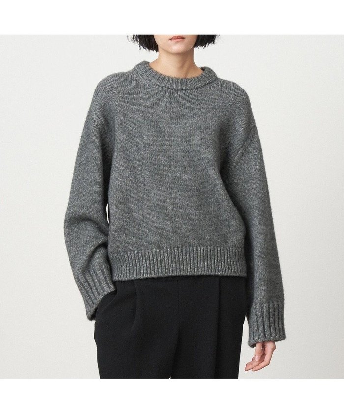 【エイトン/ATON】のYAK WOOL モックネックセーター インテリア・キッズ・メンズ・レディースファッション・服の通販 founy(ファニー) https://founy.com/ ファッション Fashion レディースファッション WOMEN トップス・カットソー Tops/Tshirt ニット Knit Tops A/W・秋冬 Aw・Autumn/Winter・Fw・Fall-Winter セーター Sweater デニム Denim バランス Balance ワイド Wide 夏 Summer |ID: prp329100004286765 ipo3291000000029756143