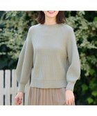 【エニィ スィス/any SiS】の【大人百花掲載 ヨンアさん着用】冬のシャルマン ラグランスリーブ ニット ミント|ID: prp329100004287215 ipo3291000000031942368