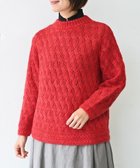 【ムーク/muuc】の〈高品質シルク&アンゴラモヘア〉模様編み ボトルネックセーター 人気、トレンドファッション・服の通販 founy(ファニー) ファッション Fashion レディースファッション WOMEN トップス・カットソー Tops/Tshirt ニット Knit Tops アンゴラ Angola キャンバス Canvas シルク Silk スモック Smock セーター Sweater 透かし Watermark 手編み Hand Knitting パターン Pattern ボトルネック Bottleneck モコモコ Fluffy モヘア Mohair A/W・秋冬 Aw・Autumn/Winter・Fw・Fall-Winter 再入荷 Restock/Back In Stock/Re Arrival thumbnail レッド|ID: prp329100004287297 ipo3291000000029758597