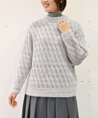 【ムーク/muuc】の〈高品質シルク&アンゴラモヘア〉模様編み ボトルネックセーター 人気、トレンドファッション・服の通販 founy(ファニー) ファッション Fashion レディースファッション WOMEN トップス・カットソー Tops/Tshirt ニット Knit Tops アンゴラ Angola キャンバス Canvas シルク Silk スモック Smock セーター Sweater 透かし Watermark 手編み Hand Knitting パターン Pattern ボトルネック Bottleneck モコモコ Fluffy モヘア Mohair A/W・秋冬 Aw・Autumn/Winter・Fw・Fall-Winter 再入荷 Restock/Back In Stock/Re Arrival thumbnail ライトグレー|ID: prp329100004287297 ipo3291000000029758599