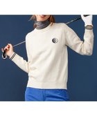 【23区 ゴルフ/NIJYUSANKU GOLF】の【WOMEN】【洗える】ストレッチカラー ニット ホワイト系|ID: prp329100004287809 ipo3291000000029761180