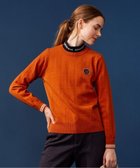 【23区 ゴルフ/NIJYUSANKU GOLF】の【WOMEN】【洗える】ストレッチカラー ニット キャメル系|ID: prp329100004287809 ipo3291000000029761184