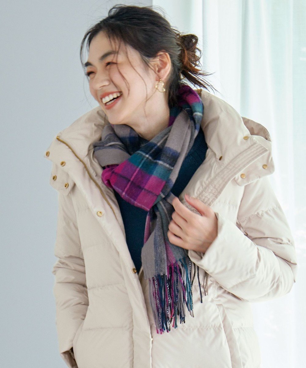 【エニィファム/any FAM】のカシミアブレンドストール 人気、トレンドファッション・服の通販 founy(ファニー) 　ファッション　Fashion　レディースファッション　WOMEN　ストール　Scarves　マフラー　Mufflers　カシミヤ　Cashmere　ストール　Stall　スヌード　Snood　チェック　Check　マフラー　Scarf　無地　Plain Color　ワンポイント　One Point　A/W・秋冬　Aw・Autumn/Winter・Fw・Fall-Winter　再入荷　Restock/Back In Stock/Re Arrival　おすすめ　Recommend　ギフト プレゼント　Gift Present　 other-1|ID: prp329100004287819 ipo3291000000031696636