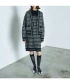 【グレース コンチネンタル/GRACE CONTINENTAL】のチェックルーズニットカーディガン 人気、トレンドファッション・服の通販 founy(ファニー) ファッション Fashion レディースファッション WOMEN トップス・カットソー Tops/Tshirt ニット Knit Tops カーディガン Cardigans A/W・秋冬 Aw・Autumn/Winter・Fw・Fall-Winter おすすめ Recommend カーディガン Cardigan ショート Short セットアップ Set Up チェック Check ツイード Tweed バランス Balance ロング Long ワイド Wide 今季 This Season thumbnail ホワイト|ID: prp329100004288150 ipo3291000000029762909