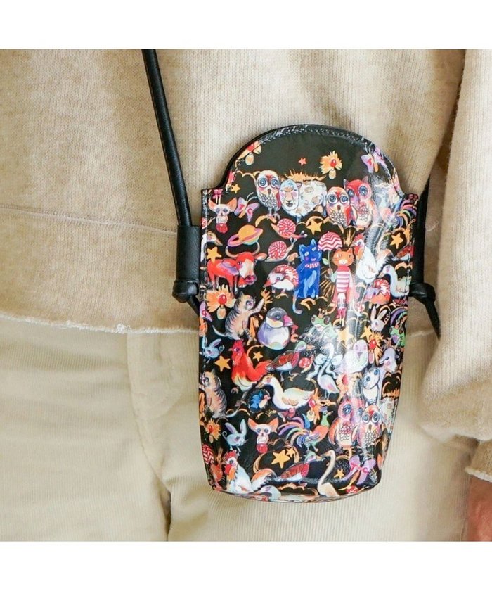 【ツモリチサト キャリー/tsumori chisato CARRY】の森のどうぶつたち ポーチ スマホポシェット ショルダーケース インテリア・キッズ・メンズ・レディースファッション・服の通販 founy(ファニー) https://founy.com/ ファッション Fashion レディースファッション WOMEN 財布 Wallets ポーチ Pouches ショルダー Shoulder バランス Balance プリント Print ポーチ Pouch 財布 Wallet |ID: prp329100004288221 ipo3291000000029763227