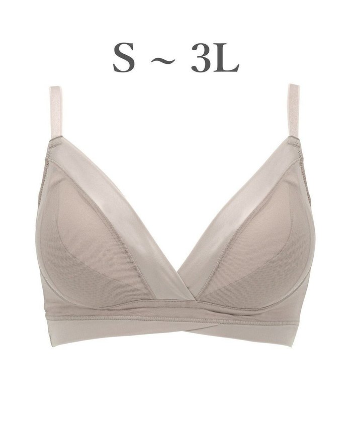 【ブラデリス ニューヨーク/BRADELIS New York】の【BRADELIS Me / ノンワイヤー・バストアップ】ハグミーブラレット S～3L ソフト補正 ナチュラルな谷間を作る補正ブラ 下着 ブラジャー ME118307 インテリア・キッズ・メンズ・レディースファッション・服の通販 founy(ファニー) https://founy.com/ ファッション Fashion レディースファッション WOMEN 下着・ランジェリー Underwear アンダーウェア Underwear アンダー Under 3月号 March Issue ショーツ Shorts シンプル Simple スタイリッシュ Stylish 雑誌 Magazine タンブラー Tumbler デコルテ Decolletage フィット Fit ブラジャー Bra ラップ Wrap ランジェリー Lingerie ループ Loop ワイヤー Wire おすすめ Recommend エレガント 上品 Elegant |ID: prp329100004288499 ipo3291000000031560301