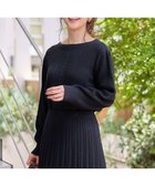 【エニィ スィス/any SiS】の【セットアップ対応】スフレショート丈 プルオーバー ネイビー|ID: prp329100004288535 ipo3291000000029764703