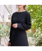 【エニィ スィス/any SiS】の【セットアップ対応】スフレショート丈 プルオーバー ネイビー|ID: prp329100004288535 ipo3291000000032568799