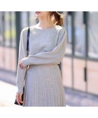 【エニィ スィス/any SiS】の【セットアップ対応】スフレショート丈 プルオーバー ライトグレー|ID: prp329100004288535 ipo3291000000034595143