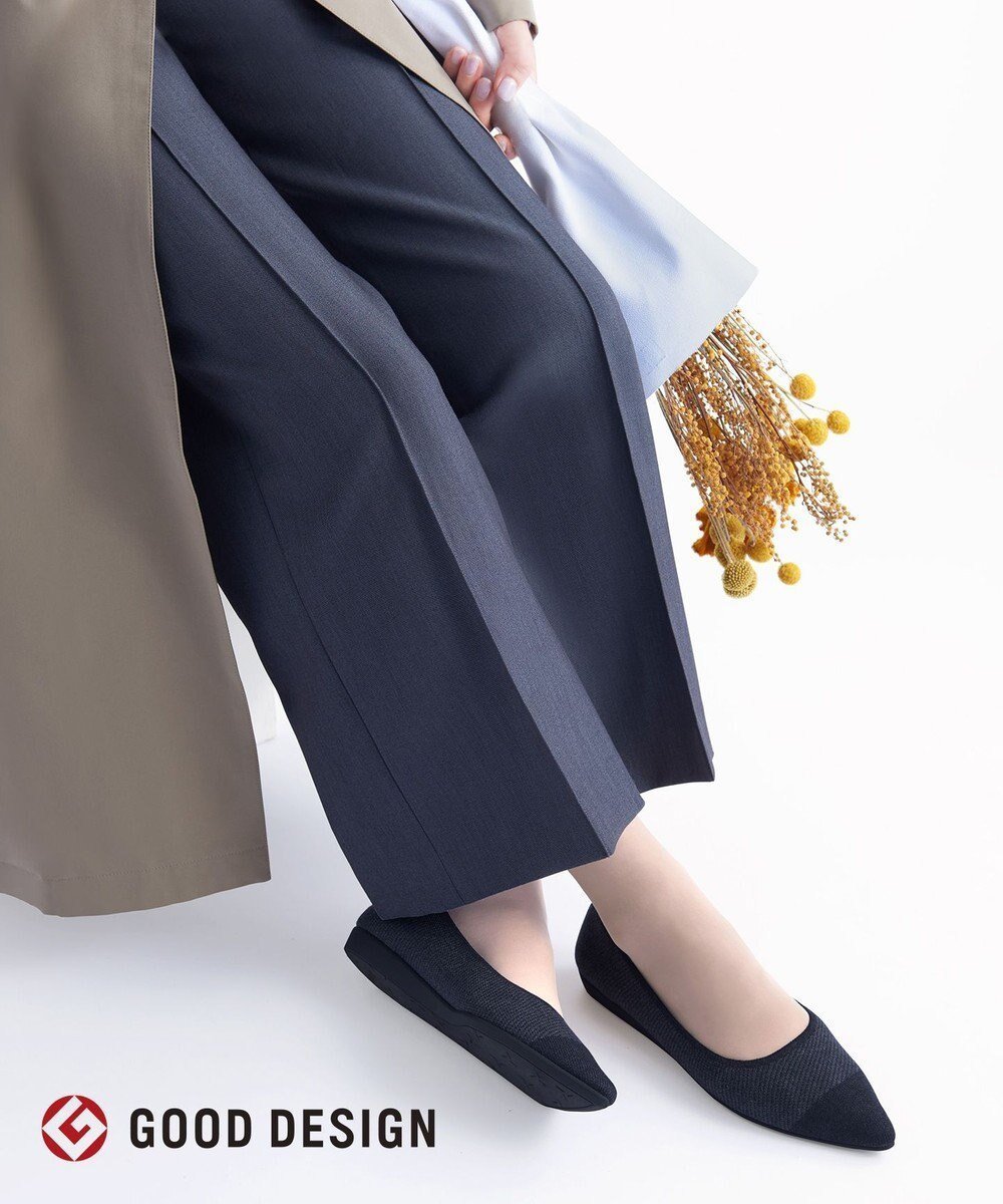 【ステッピ/steppi】の【洗える】起毛 ポインテッドパンプス インテリア・キッズ・メンズ・レディースファッション・服の通販 founy(ファニー) 　ファッション　Fashion　レディースファッション　WOMEN　洗える　Washable　クッション　Cushion　軽量　Lightweight　シューズ　Shoes　スニーカー　Sneakers　バランス　Balance　ランニング　Running　レオパード　Leopard　A/W・秋冬　Aw・Autumn/Winter・Fw・Fall-Winter　おすすめ　Recommend　ビジネス 仕事 通勤　Business　グレー×ブラック|ID: prp329100004288941 ipo3291000000032186651