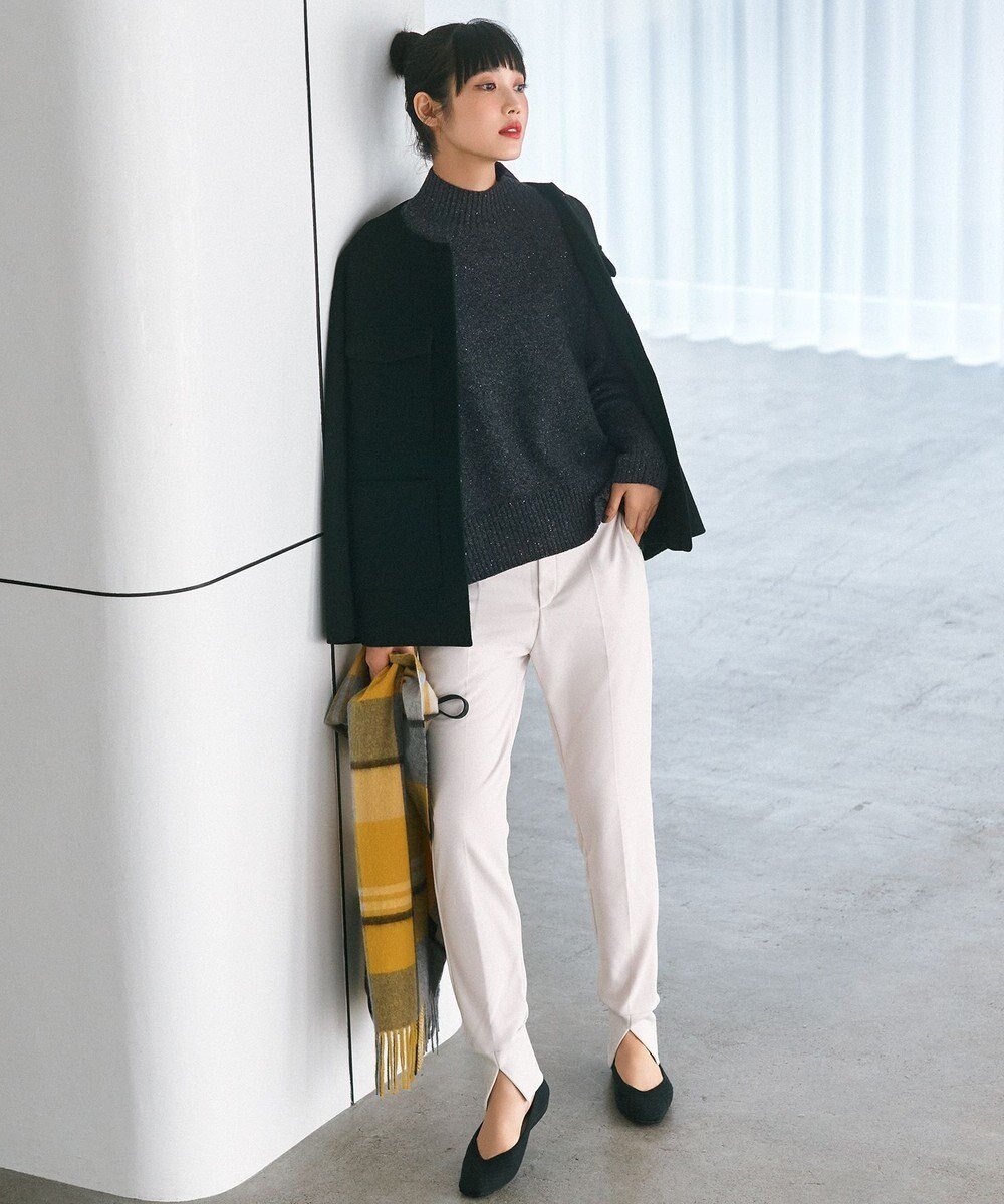【アンフィーロ 自由区/UNFILO】の【裏起毛】beauty warm 最愛 ジョグパン インテリア・キッズ・メンズ・レディースファッション・服の通販 founy(ファニー) 　ファッション　Fashion　レディースファッション　Ladies' Fashion Online　パンツ　Pants　春　Spring　秋　Autumn/Fall　ジャージー　Jersey　ジョーゼット　Georgette　スリット　Slit　センター　Center　雑誌　Magazine　ワイド　Wide　A/W・秋冬　Aw・Autumn/Winter・Fw・Fall-Winter　再入荷　Restock/Back In Stock/Re Arrival　おすすめ　Recommend　エレガント 上品　Elegant　アイボリー|ID: prp329100004289001 ipo3291000000032579347