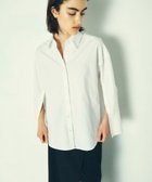 【グレース コンチネンタル/GRACE CONTINENTAL】のスリットスリーブブラウス 人気、トレンドファッション・服の通販 founy(ファニー) ファッション Fashion レディースファッション WOMEN トップス・カットソー Tops/Tshirt シャツ/ブラウス Shirts/Blouses A/W・秋冬 Aw・Autumn/Winter・Fw・Fall-Winter おすすめ Recommend スリット Slit 再入荷 Restock/Back In Stock/Re Arrival thumbnail ホワイト|ID: prp329100004289015 ipo3291000000029886516