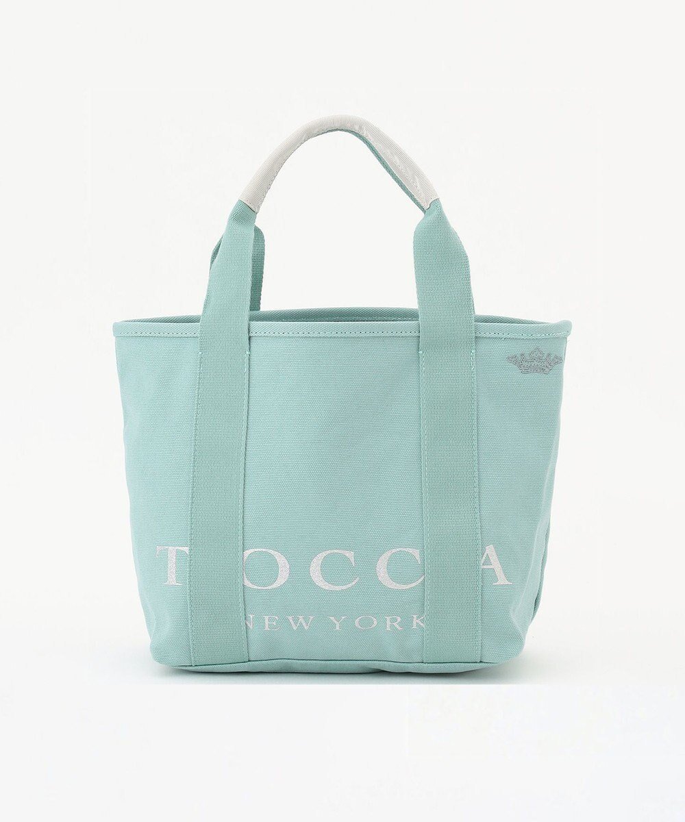 【トッカ/TOCCA】の【WEB&一部店舗限定】BIG TOCCA TOTE S トートバッグ S インテリア・キッズ・メンズ・レディースファッション・服の通販 founy(ファニー) 　ファッション　Fashion　レディースファッション　Fashion for Women　バッグ　Bags　クラウン　Crown, Royal Motif　シューズ　Shoes, Footwear　シンプル　Simple, Minimal　スポーツ　Sports, Activewear　財布　Wallet, Purse　テクスチャー　Texture, Textured Fabric　パープル　Purple, Violet　ベーシック　Basic, Essential　ポケット　Pocket, Pocket Detail　ポーチ　Pouch, Small Case　おすすめ　Recommended / Our Picks　旅行　Travel　スカイブルー系|ID: prp329100004289039 ipo3291000000029766917