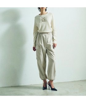 【グレース コンチネンタル/GRACE CONTINENTAL】のエンブレム刺繍ニットトップ 人気、トレンドファッション・服の通販 founy(ファニー) ファッション Fashion レディースファッション WOMEN トップス・カットソー Tops/Tshirt ニット Knit Tops A/W・秋冬 Aw・Autumn/Winter・Fw・Fall-Winter スリム Slim セーター Sweater バランス Balance ベーシック Basic 定番 Standard 秋 Autumn/Fall |ID:prp329100004289045