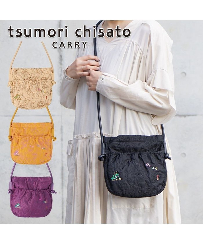 【ツモリチサト キャリー/tsumori chisato CARRY】の森のどうぶつ刺繍 ショルダーバッグ インテリア・キッズ・メンズ・レディースファッション・服の通販 founy(ファニー) https://founy.com/ ファッション Fashion レディースファッション WOMEN バッグ Bag カラフル Colorful バランス Balance |ID: prp329100004289056 ipo3291000000029766979