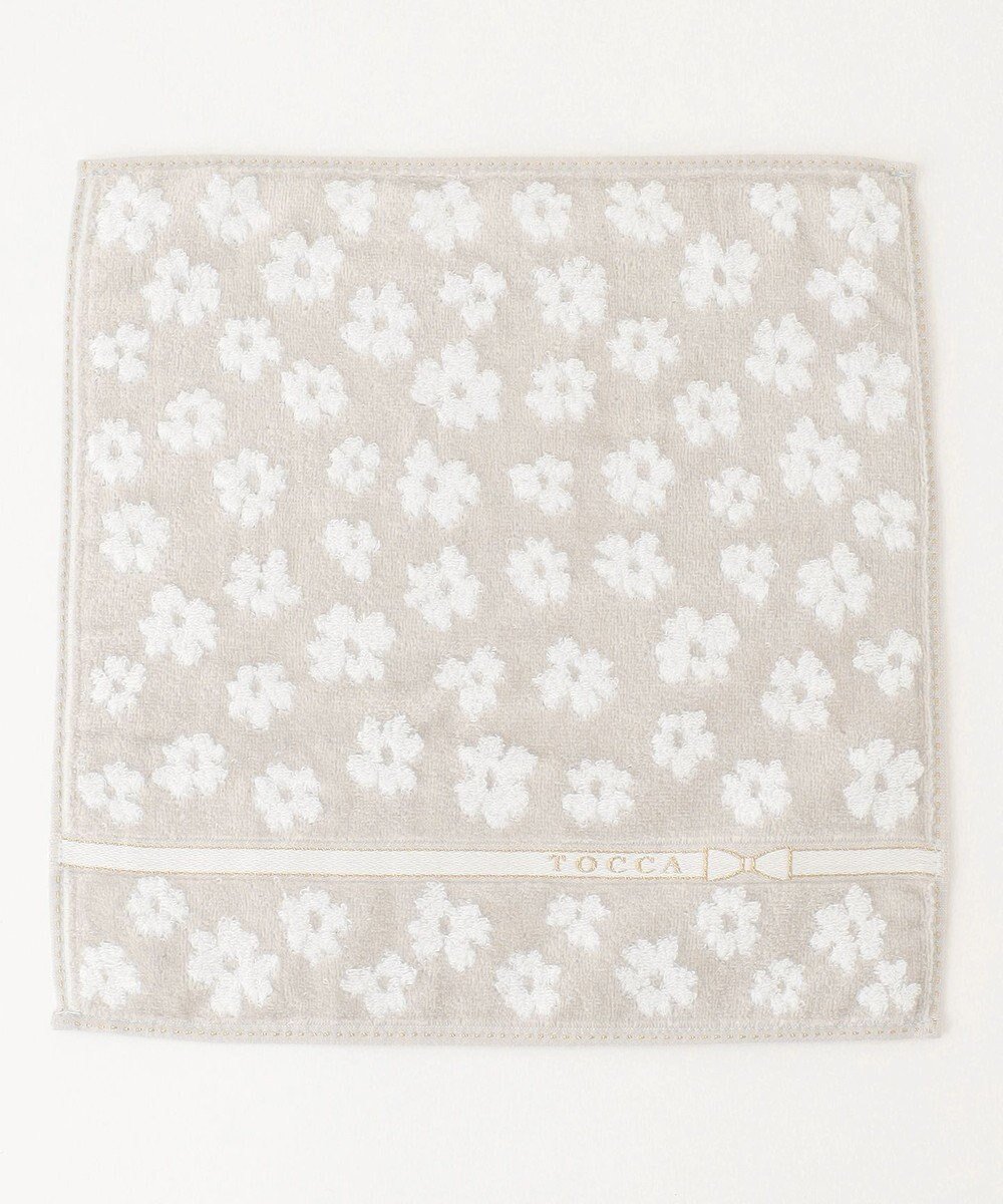 【トッカ/TOCCA】のWHITE FLOWER TOWELCHIEF タオルハンカチ インテリア・キッズ・メンズ・レディースファッション・服の通販 founy(ファニー) 　ファッション　Fashion　レディースファッション　Fashion for Women　ミニ財布・二つ折り財布　Wallets & Card Cases　おすすめ　Recommended / Our Picks　ギフト プレゼント　Gift / Present　タオル　Towel, Bath Towel　ハンカチ　Handkerchief, Hanky　ハンド　Hand, Handmade　リボン　Ribbon, Bow　財布　Wallet, Purse　ライトグレー系|ID: prp329100004289085 ipo3291000000032584019