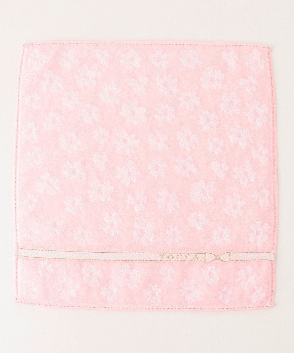 【トッカ/TOCCA】のWHITE FLOWER TOWELCHIEF タオルハンカチ インテリア・キッズ・メンズ・レディースファッション・服の通販 founy(ファニー) 　ファッション　Fashion　レディースファッション　Fashion for Women　ミニ財布・二つ折り財布　Wallets & Card Cases　おすすめ　Recommended / Our Picks　ギフト プレゼント　Gift / Present　タオル　Towel, Bath Towel　ハンカチ　Handkerchief, Hanky　ハンド　Hand, Handmade　リボン　Ribbon, Bow　財布　Wallet, Purse　ピンク系|ID: prp329100004289085 ipo3291000000032584020