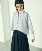 【グレース コンチネンタル/GRACE CONTINENTAL】のイレヘムショートブラウス 人気、トレンドファッション・服の通販 founy(ファニー) ファッション Fashion レディースファッション WOMEN トップス・カットソー Tops/Tshirt シャツ/ブラウス Shirts/Blouses A/W・秋冬 Aw・Autumn/Winter・Fw・Fall-Winter イエロー Yellow イレギュラーヘム Irregular Hem ショート Short ストライプ Stripe バランス Balance thumbnail ストライプ|ID: prp329100004289095 ipo3291000000029968782