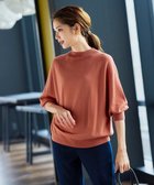 【ティアクラッセ/Tiaclasse】の【GOLD LABEL・洗える】抗菌・防臭加工 ホールガーメント®ドルマンニット オレンジ|ID: prp329100004289264 ipo3291000000033195200