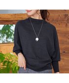 【ティアクラッセ/Tiaclasse】の【GOLD LABEL・洗える】抗菌・防臭加工 ホールガーメント®ドルマンニット チャコールグレー|ID: prp329100004289264 ipo3291000000033709820