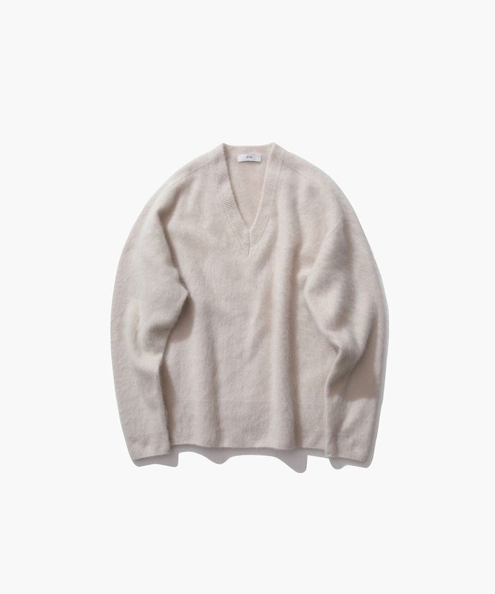 【エイトン/ATON】のROYAL FUR CASHMERE Vネックセーター インテリア・キッズ・メンズ・レディースファッション・服の通販 founy(ファニー) https://founy.com/ ファッション Fashion レディースファッション WOMEN トップス・カットソー Tops/Tshirt ニット Knit Tops Vネック V-Neck カシミヤ Cashmere 今季 This Season セーター Sweater ブラウジング Browsing ホールガーメント Whole Garment ミックス Mix レギュラー Regular A/W・秋冬 Aw・Autumn/Winter・Fw・Fall-Winter |ID: prp329100004289339 ipo3291000000029768077